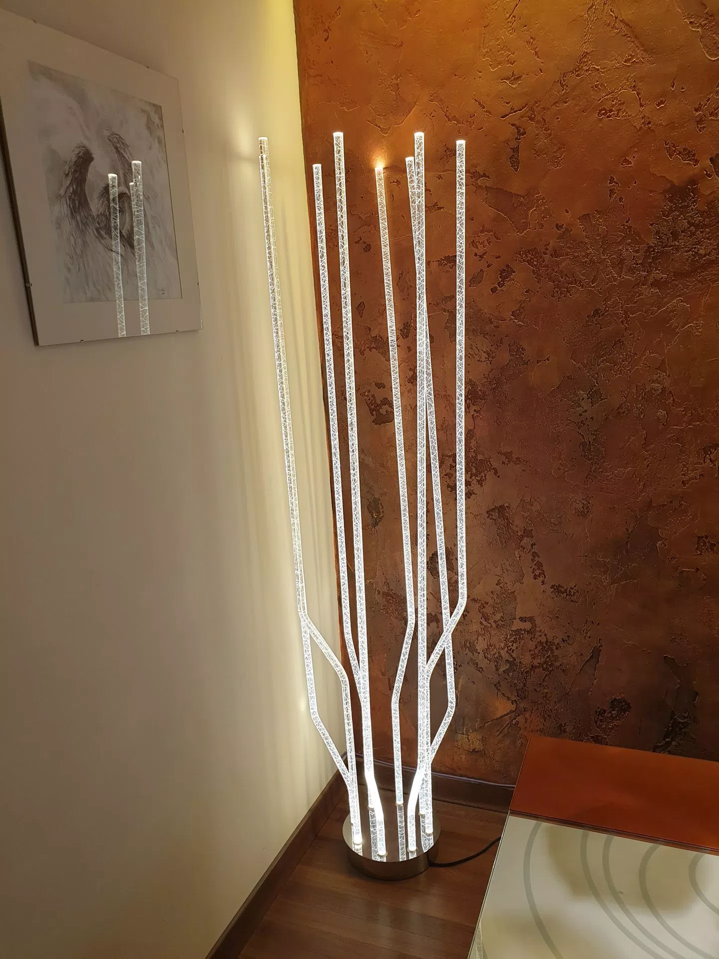 TREA floor lamp with unique design