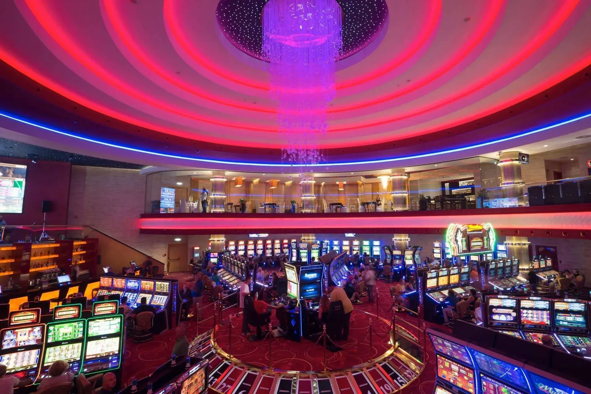 Casino RGBW tall DMX chandelier MACEDONIA luxury lighting